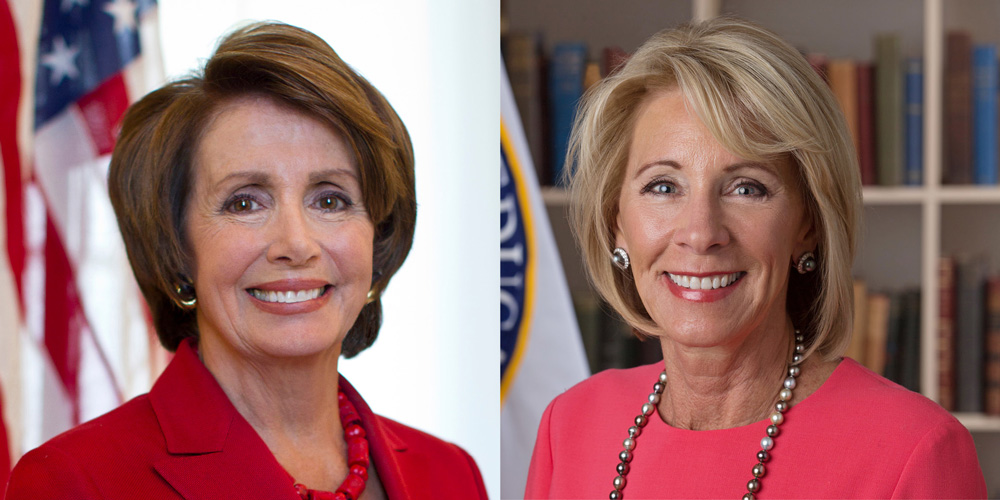 Speaker Pelosi and Secretary DeVos Announced as Speakers for 2019 Presidents Conference