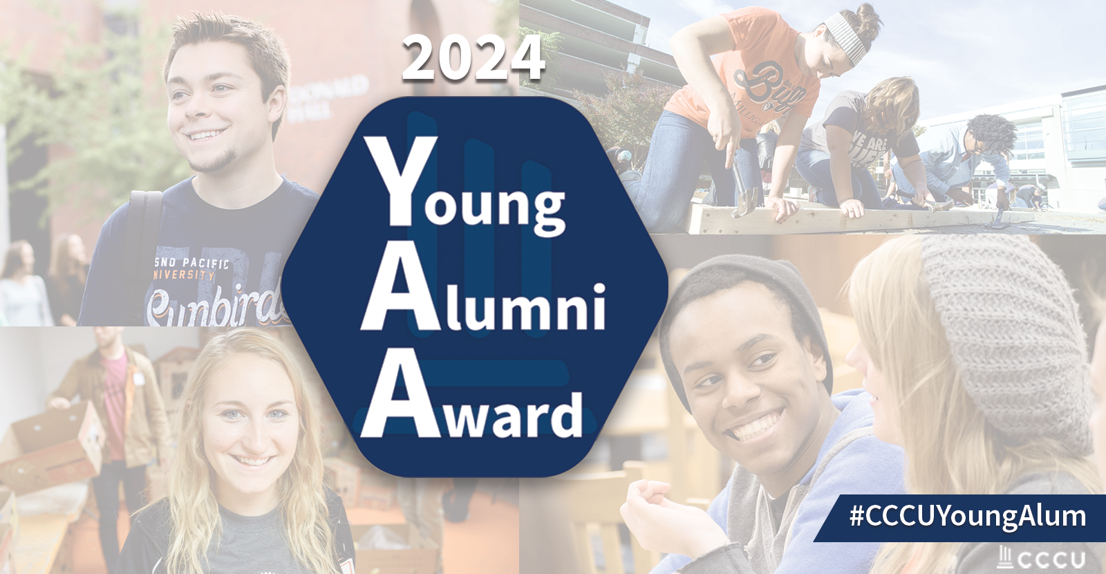 The Council for Christian Colleges & Universities Accepting Nominations for the 2024 CCCU Young Alumni Award